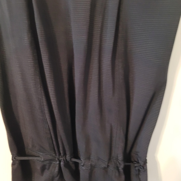 Lululemon Tank Top Black Run Back on Track Drawstring Waist - Picture 4 of 5